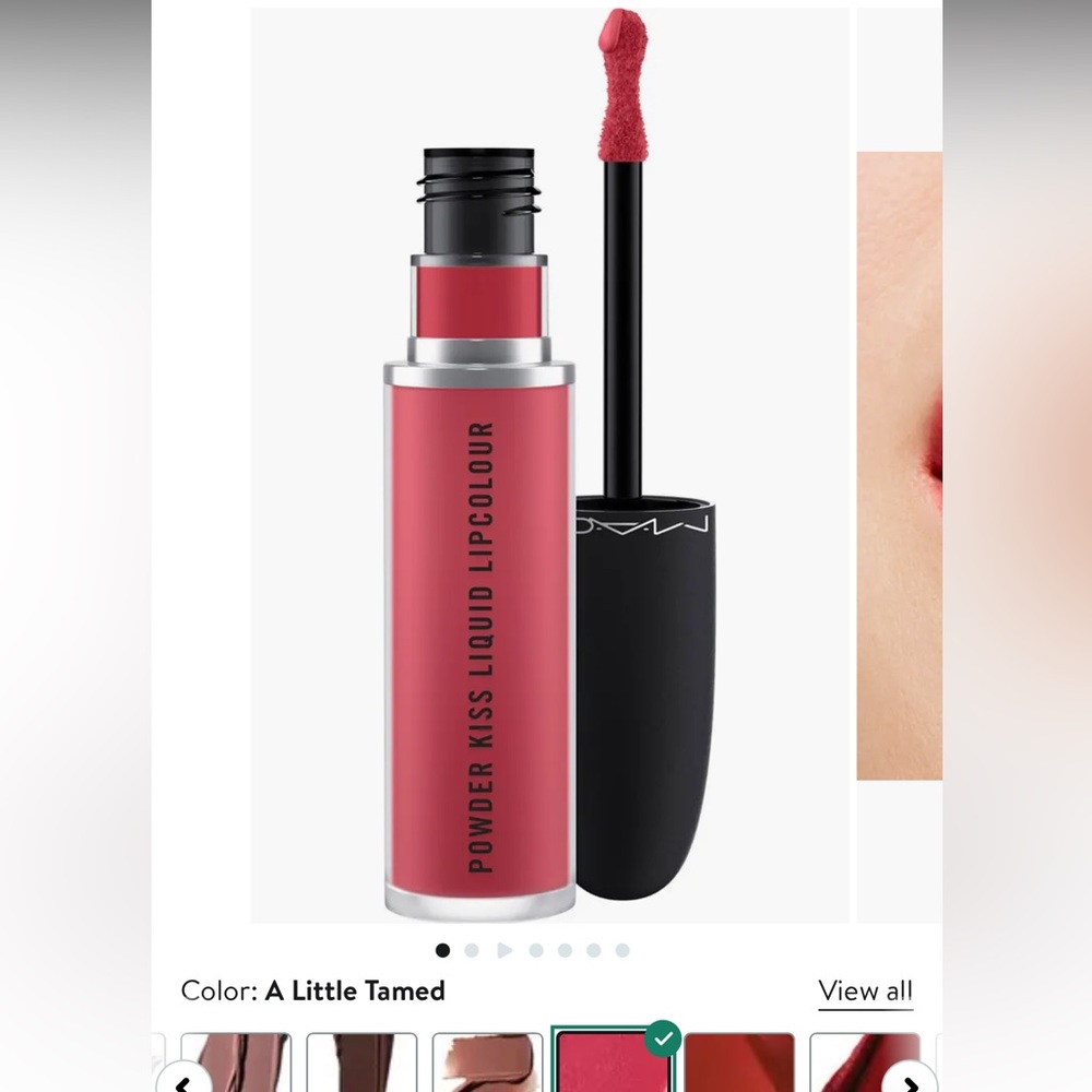 New! MAC Cosmetics Powder Kiss Liquid Lipcolour - A Little Tamed